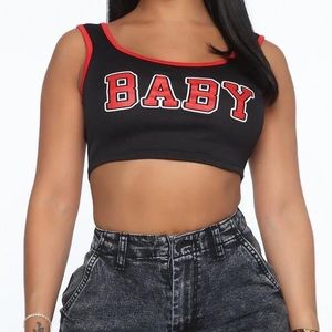 Fashion Nova baby crop top